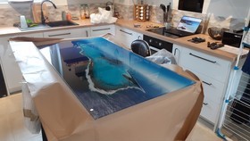 bora bora sur plexi