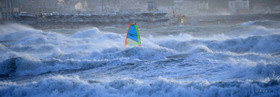 TEMPETE ZEUS MARSEILLE ,PLAGE DU PRADO,WINDSURF, PLANCHE À  VOILE