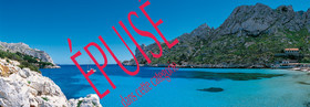 POSTER CALANQUES & MARSEILLE
