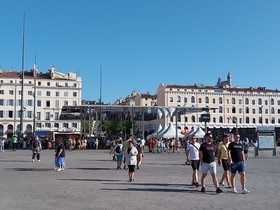 2023 l'année derniere sur le Vieux Port  de Marseille