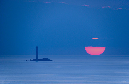 MAIïRE, TIBOULEN,SOLEIL COUCHANT