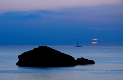MAIïRE, TIBOULEN,SOLEIL COUCHANT