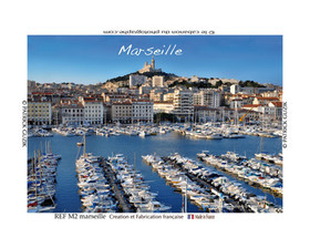 COLLECTION MAGNETIQUE&nbsp;MAGNET MARSEILLE et CALANQUE ,PROVENCE&nbsp; ........