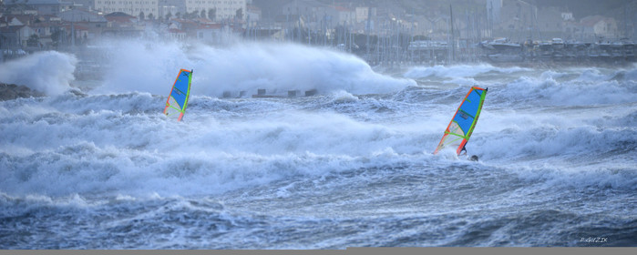 TEMPETE ZEUS MARSEILLE ,PLAGE DU PRADO,WINDSURF, PLANCHE À  VOILE