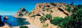 CALANQUE DE FIGUEROLLE  LA CIOTAT FORMAT 33 x 95cmTarif  sur stand et marché  25€