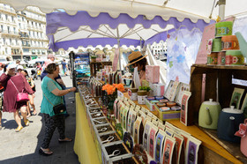 Marché à Marseille sur le vieux port