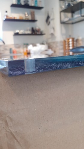 photo aerienne de Boea Bora sur plexi