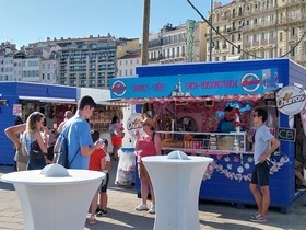 2023 l'année derniere sur le Vieux Port  de Marseille