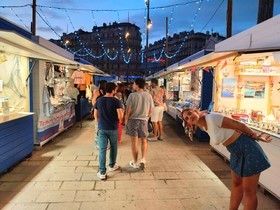 2023 l'année derniere sur le Vieux Port  de Marseille