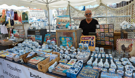 Marché à Marseille sur le vieux port