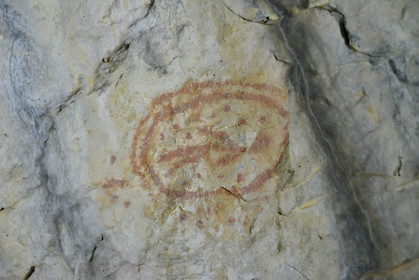 Photo de la sainte baume
