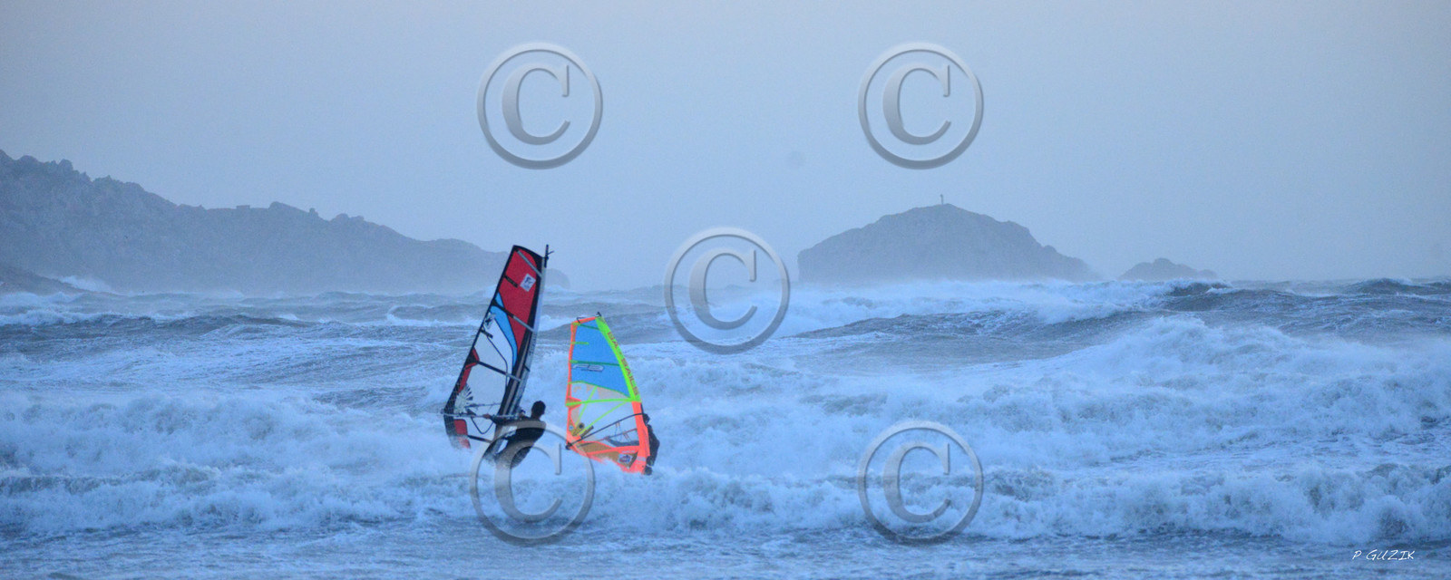 TEMPETE ZEUS MARSEILLE ,PLAGE DU PRADO,WINDSURF, PLANCHE À  VOILE