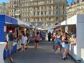 2023 l'année derniere sur le Vieux Port  de Marseille